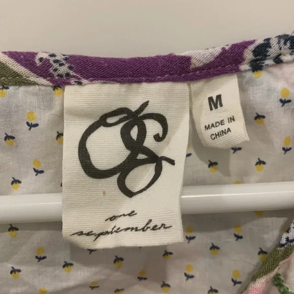 Anthropologie One September flowy tank top - Picture 2 of 7